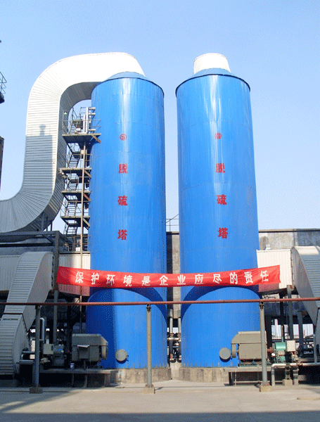 寿光市新龙电化有限责任公司锅炉烟气脱硫工程 